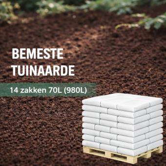 Bemeste Tuinaarde – 14 zakken (980L)