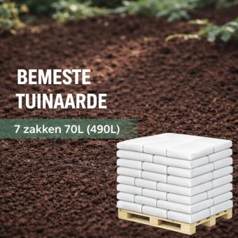 Bemeste Tuinaarde – 7 zakken (490L)