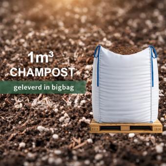 1 m³ Champost in Big Bag – ±50 m²