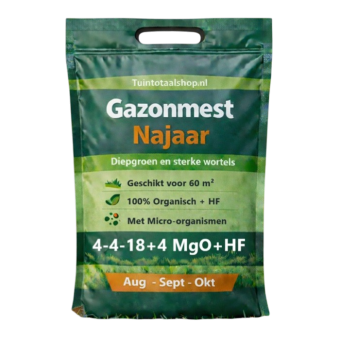 Organische gazonmest najaar 60m² zak