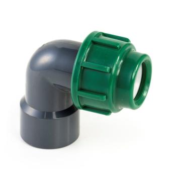 PVC-PE overgangsknie klem