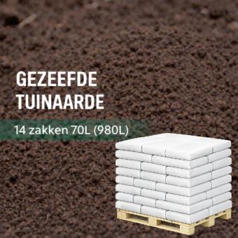 Tuinaarde gezeefd – 14 zakken (980L)