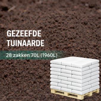 Tuinaarde gezeefd – 28 zakken (1960L)