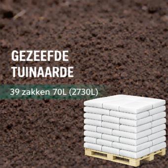 Tuinaarde gezeefd – 39 zakken (2730L)