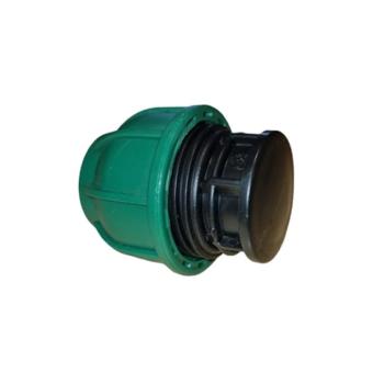 Klemkoppeling eindkap 16–50 mm voor tyleenslang