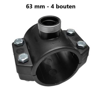 Aanboorzadel 63mm