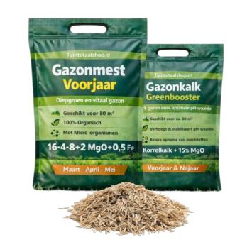 Verticuteer kit Pro | hoveniers kwaliteit | OpMaat 80m²