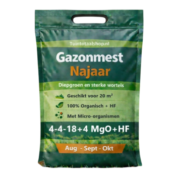 Organische gazonmest najaar 20m² zak