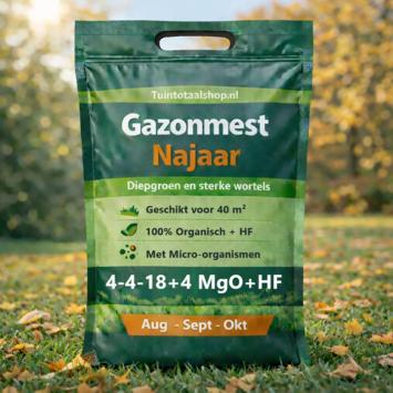 Tuintotaalshop Gazonmest najaar 20m² zak