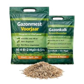 Verticuteer kit Pro | hoveniers kwaliteit | OpMaat 40m²