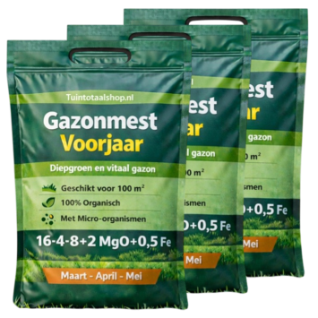 Organische gazonmest voorjaar 300m² zak