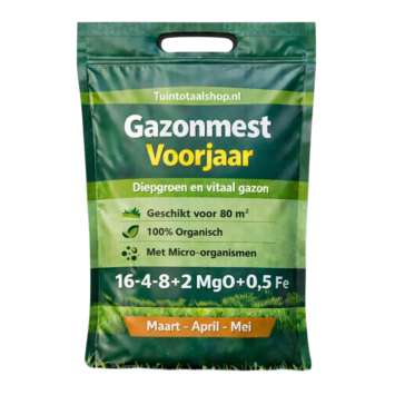 Organische gazonmest voorjaar 80m² zak