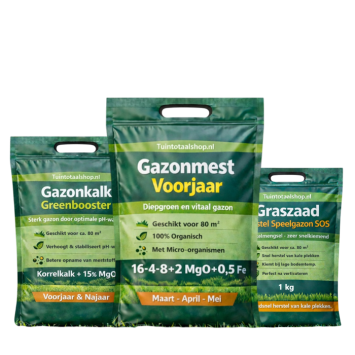 Verticuteer kit Pro | hoveniers kwaliteit | OpMaat 80m²