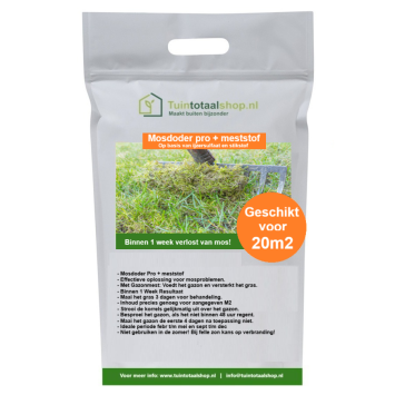 Verticuteer kit Pro | hoveniers kwaliteit | OpMaat 20m2