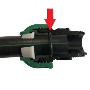 O-ring voor klemkoppeling tyleenslang 16-63 mm