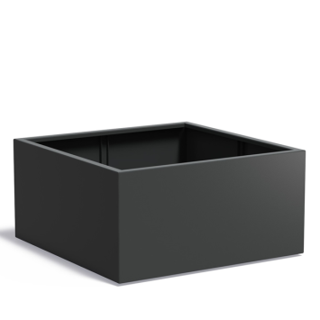 Aluminium plantenbak CARREZ 120x120cm div. hoogtes