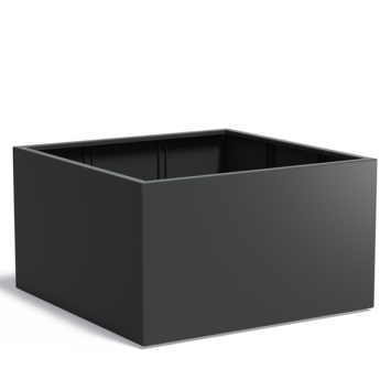 Aluminium plantenbak CARREZ 140x140cm div. hoogtes