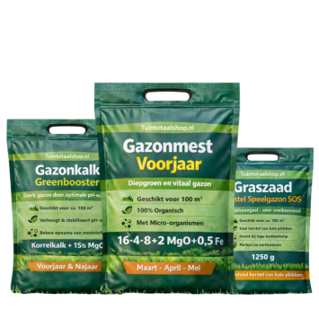 Verticuteer kit Pro | hoveniers kwaliteit | OpMaat 100m²