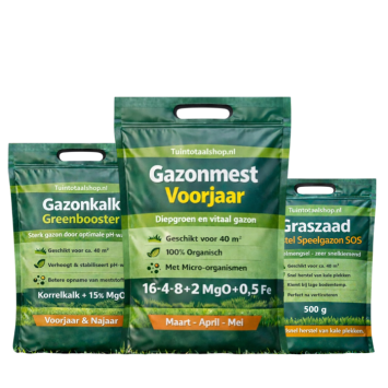 Verticuteer kit Pro | hoveniers kwaliteit | OpMaat 40m²