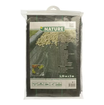 Anti-worteldoek Nature 5 x 5,20m | 100gr - 26 m² Waterdoorlatend
